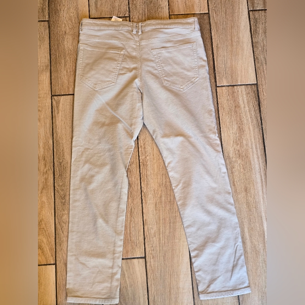 Tan / Biege / Khaki Ben Sherman Slim Fit Pants - Picture 6 of 7